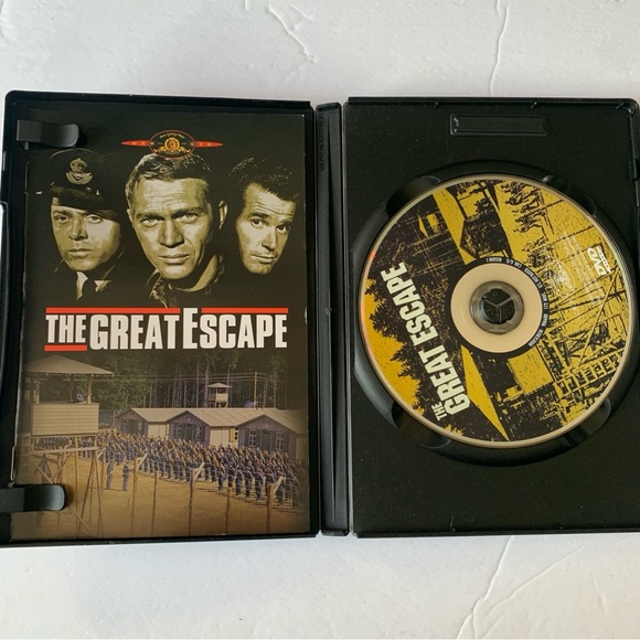 💜 The Great Escape DVD Movie Steve McQueen - Picture 3 of 3